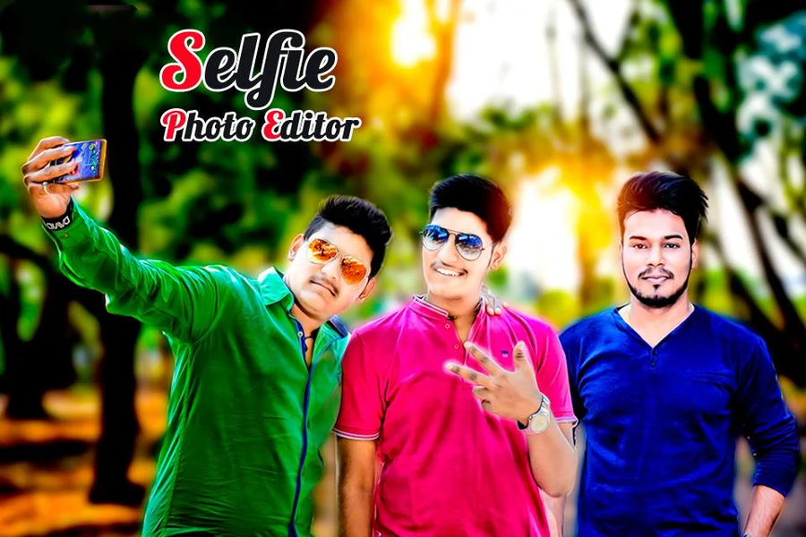 Selfie Photo Editor - Image screenshot of android app
