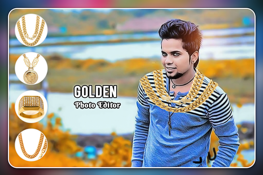 Golden Photo Editor - Image screenshot of android app