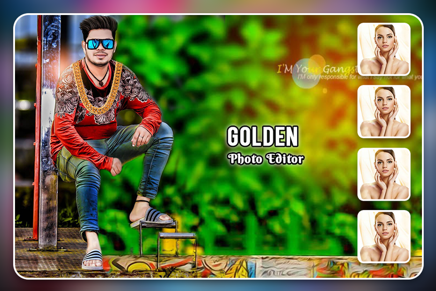 Golden Photo Editor - عکس برنامه موبایلی اندروید