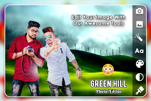 Green Hill Photo Editor - عکس برنامه موبایلی اندروید