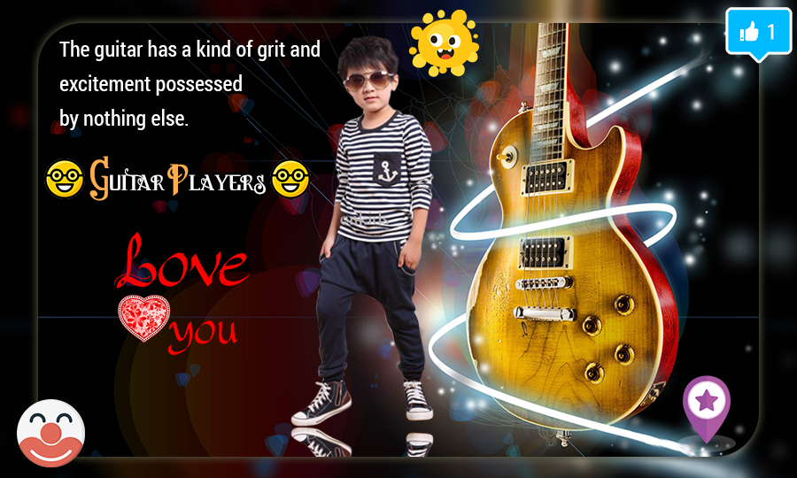 Guitar Photo Frame - Image screenshot of android app