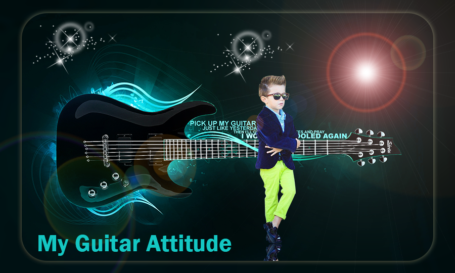 Guitar Photo Frame - Image screenshot of android app