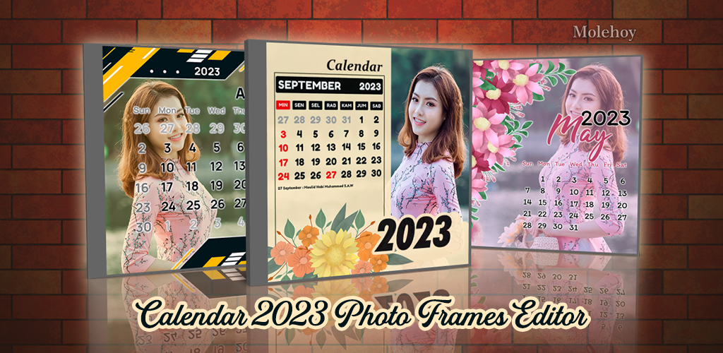 Calendar 2023 Photo Frames - عکس برنامه موبایلی اندروید