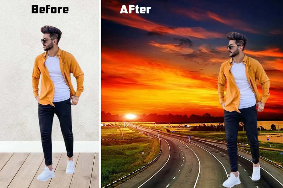 Sunset Photo Editor - عکس برنامه موبایلی اندروید