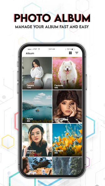 Cloud Gallery - Photo Editor - عکس برنامه موبایلی اندروید