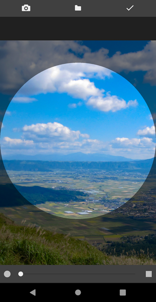 Circle Photo - Image screenshot of android app