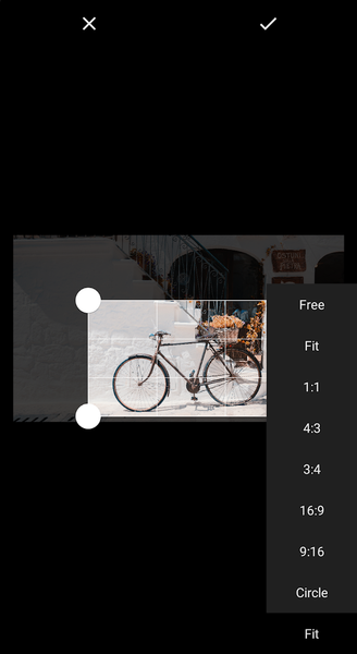 Crop Image - عکس برنامه موبایلی اندروید