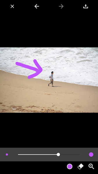 Photo Paint / Draw On Photo - Image screenshot of android app