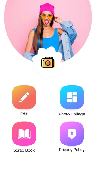 QTR Selfie Camera & Collage - عکس برنامه موبایلی اندروید