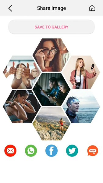 QTR Selfie Camera & Collage - عکس برنامه موبایلی اندروید