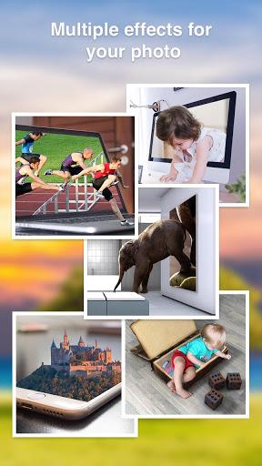 Photo In Hole - 3D Photo Editor - Image screenshot of android app