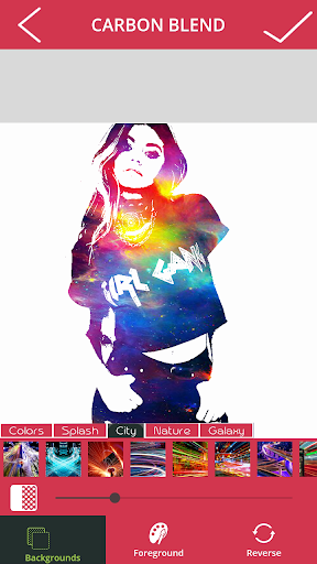 Carbon Blending Effect - Photo Editor - Image screenshot of android app