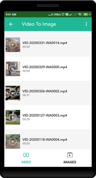Video To Images Converter - Image screenshot of android app