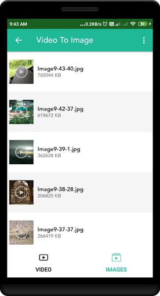 Video To Images Converter - Image screenshot of android app