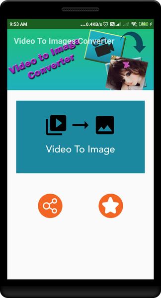 Video To Images Converter - عکس برنامه موبایلی اندروید