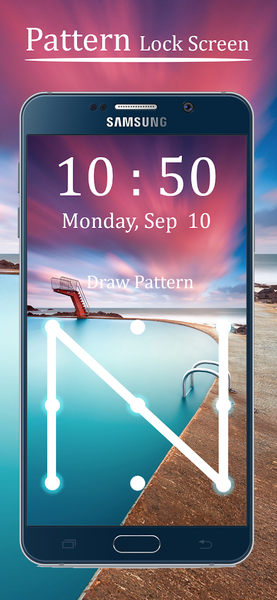 Pattern Lock Screen - عکس برنامه موبایلی اندروید