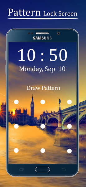 Pattern Lock Screen - عکس برنامه موبایلی اندروید