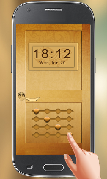 Door Lock Screen 2022 - Image screenshot of android app