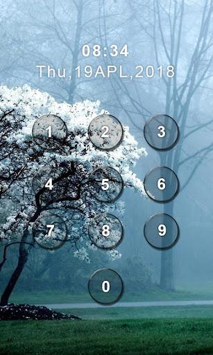 Pin Lock Screen - Image screenshot of android app