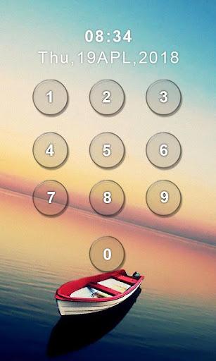 Pin Lock Screen - Image screenshot of android app