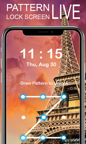 Pattern Lock Screen - Image screenshot of android app