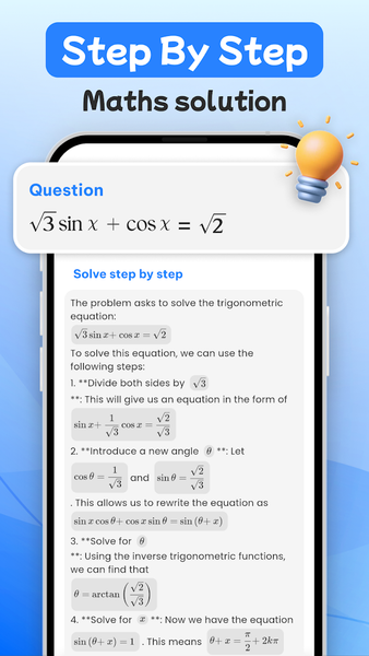 AI Photo Maths-Homework helper - Image screenshot of android app