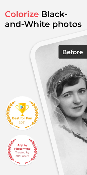 Colorize - Color to Old Photos - Image screenshot of android app