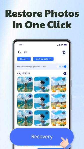 Photo Recover Pro-Recover File - عکس برنامه موبایلی اندروید