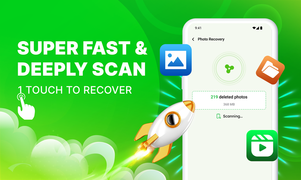 All File Recovery: Photo Video - عکس برنامه موبایلی اندروید