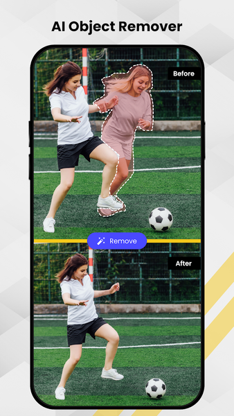 Photo Retouch AI Remove Object - عکس برنامه موبایلی اندروید