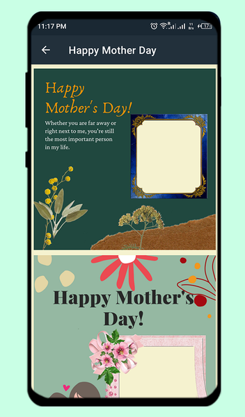 Happy Mother Day Frame - Image screenshot of android app