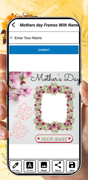 Mother Day Photo Frames 2024 - عکس برنامه موبایلی اندروید