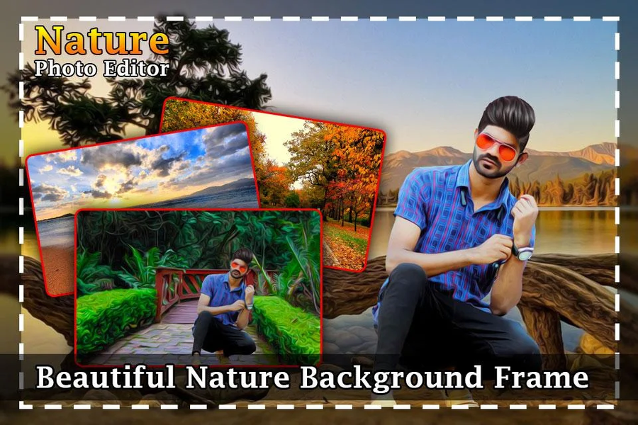 Nature Photo Editor - عکس برنامه موبایلی اندروید