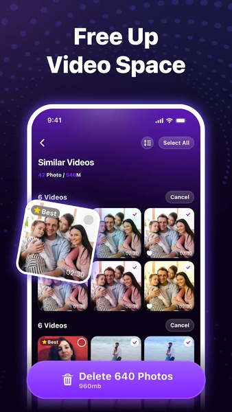 PhotoSweep: AI storage cleaner - Image screenshot of android app