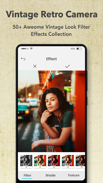 Vintage Retro Camera - Retro F - عکس برنامه موبایلی اندروید