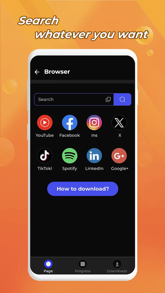 Video Downloader & Photo Vault - Image screenshot of android app