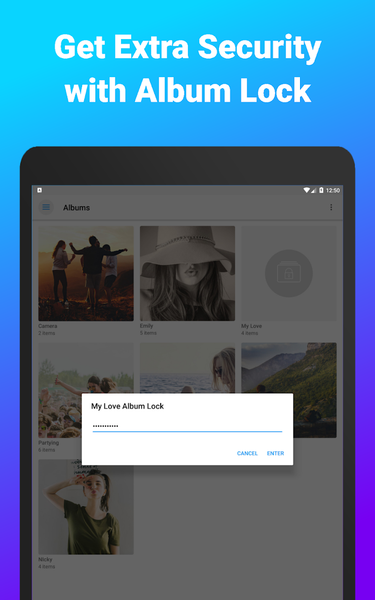 Safe Photo Vault - PhotoGuard - عکس برنامه موبایلی اندروید
