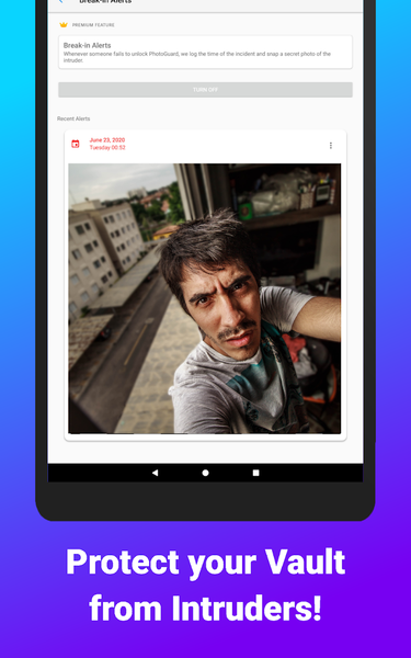 Safe Photo Vault - PhotoGuard - عکس برنامه موبایلی اندروید