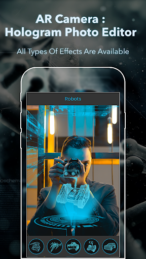 AR Camera : Hologram Photo Editor - عکس برنامه موبایلی اندروید