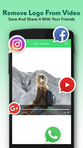 Remove Logo From Video - عکس برنامه موبایلی اندروید