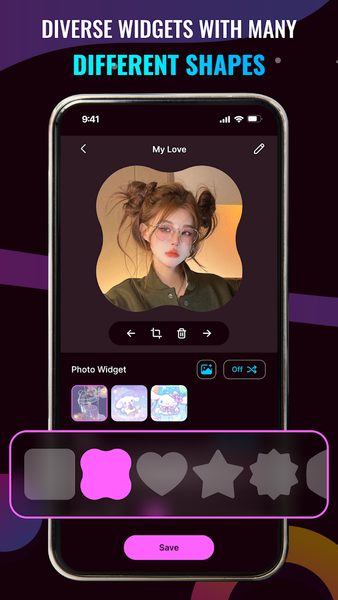 Photo Widget: Cute Home Screen - Image screenshot of android app
