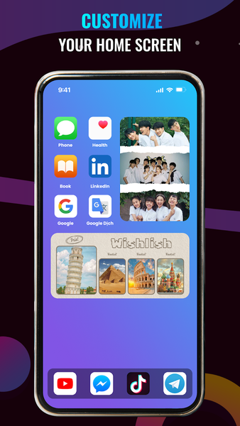 Photo Widget: Cute Home Screen - Image screenshot of android app