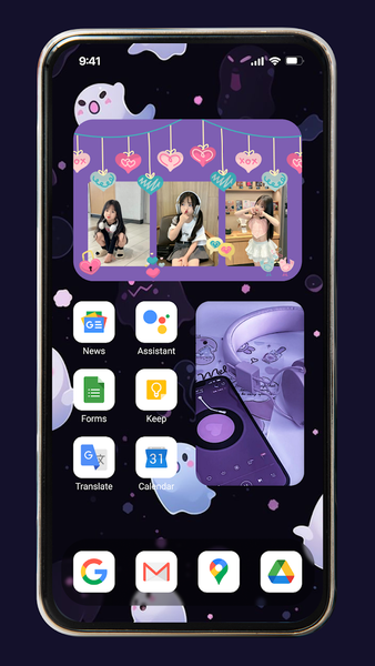 Photo Widget: Cute Home Screen - Image screenshot of android app
