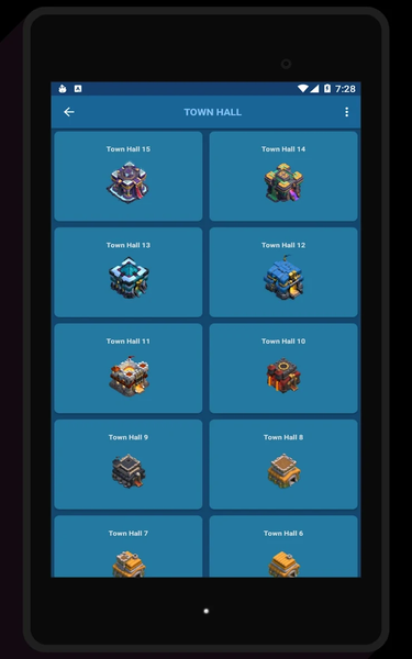 Clash of Maps ۲۰۲۵:CoC Layouts - عکس برنامه موبایلی اندروید
