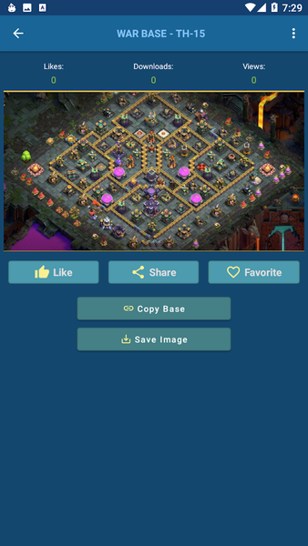 Clash of Maps ۲۰۲۵:CoC Layouts - عکس برنامه موبایلی اندروید