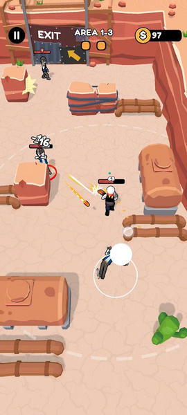 Swipe Squad - Gameplay image of android game