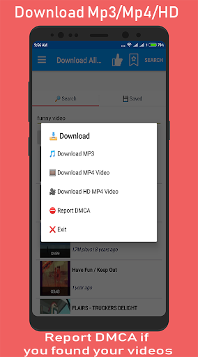 Download All HD Video Downloader - Image screenshot of android app
