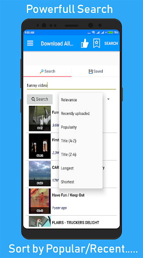 Download All HD Video Downloader - Image screenshot of android app