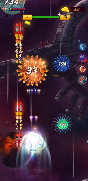 Chaos Fighter - Gameplay image of android game