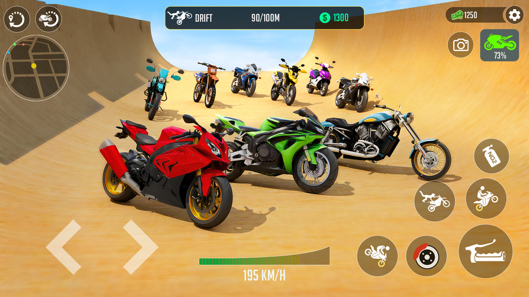 Moto Rider - Extreme Bike Game - عکس بازی موبایلی اندروید